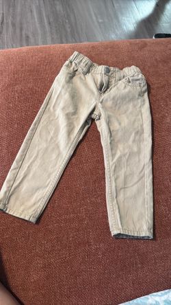 Boy khaki pants