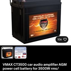 Car Audio Battery 