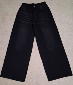 Black Wide Leg Jeans