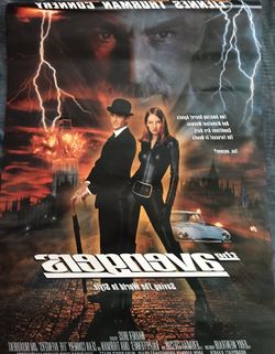 Movie Poster. The Avengers. Double Sided. Good.