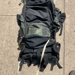 Backpack aluminum frame hiking