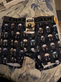 Crazy Boxer Star Wars Mandalorian Boxer Briefs XL