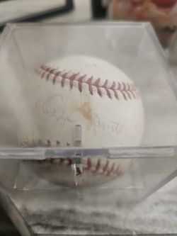 Ozzie Smith Autographed Ball