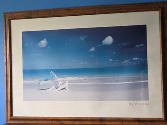 Framed Beach Print
