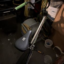 Bmx Bike, Chrome/green Shoot Me Offer Trying To Get Rid Of It