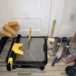 Qep 7in Wet Tile Saw Table 