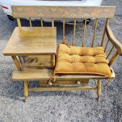 Vintage Conversation Chair