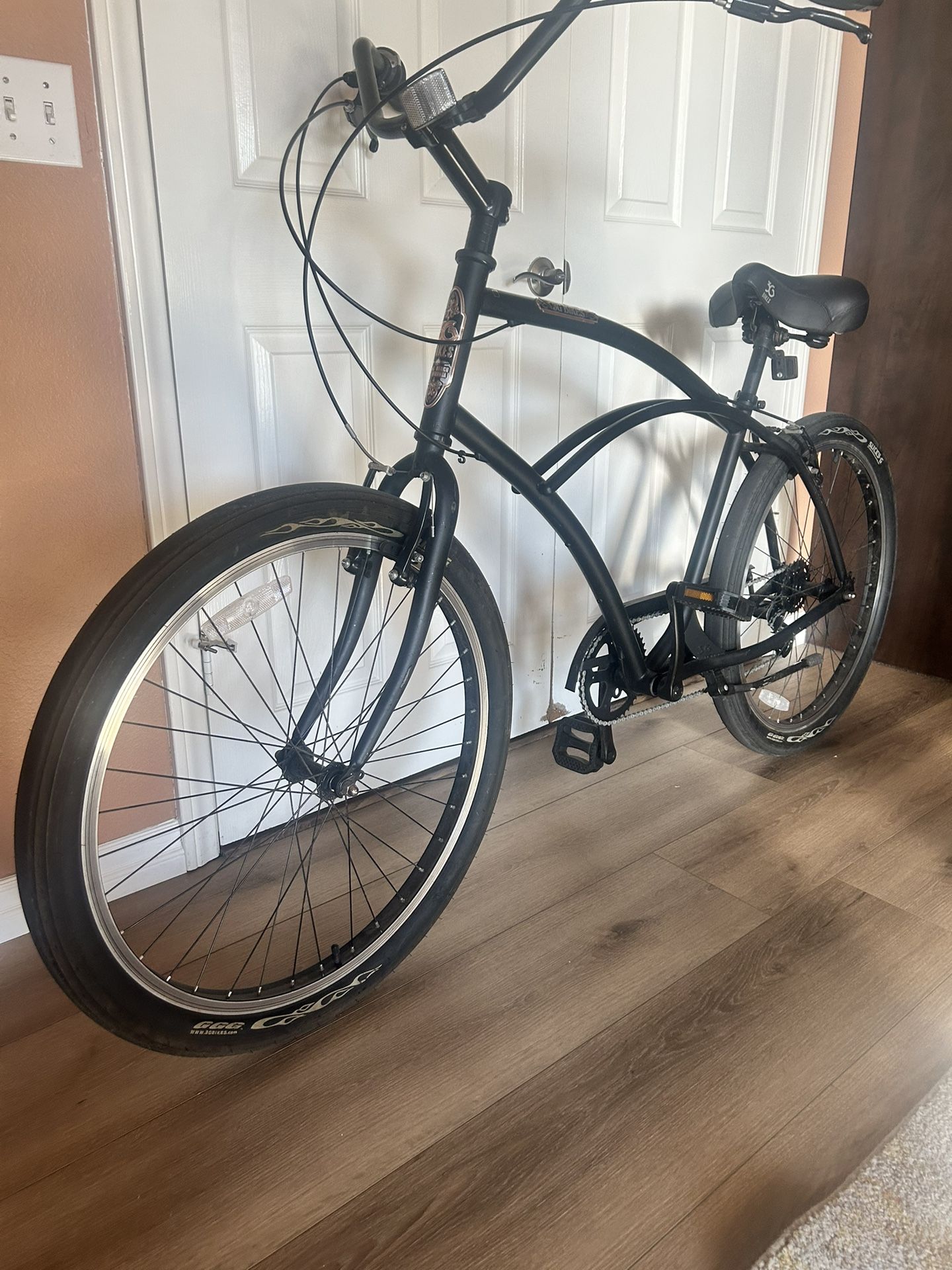 3G, 7Speed Long Beach Cruiser Bike