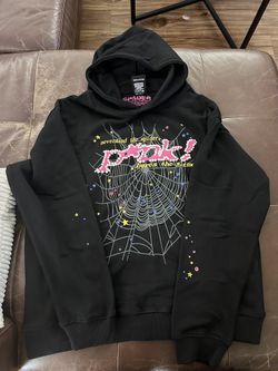 Pink hoodie