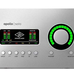 UAD Apollo Solo Thunderbolt ( MAC / PC )