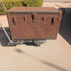 Antique Steamer Trunk