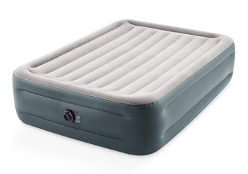 Intex Dura-Beam Plus Queen Size Air Mattress w/ Bag - Used Once!