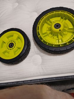 Ryobi 21inch battery self propelled wheels