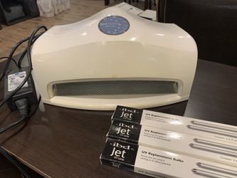 IBD Jet 5000 Gel Nails Light w/extra bulbs