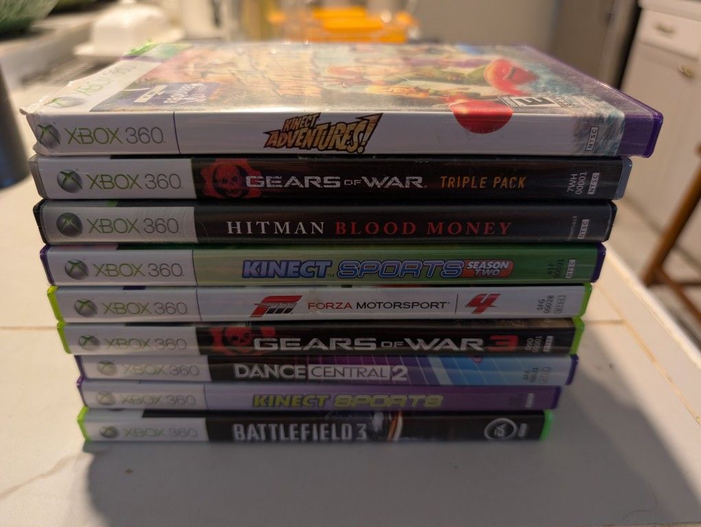 Xbox 360 Games / DVDs - Bundle