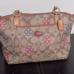 Rare Coach Flower Bag