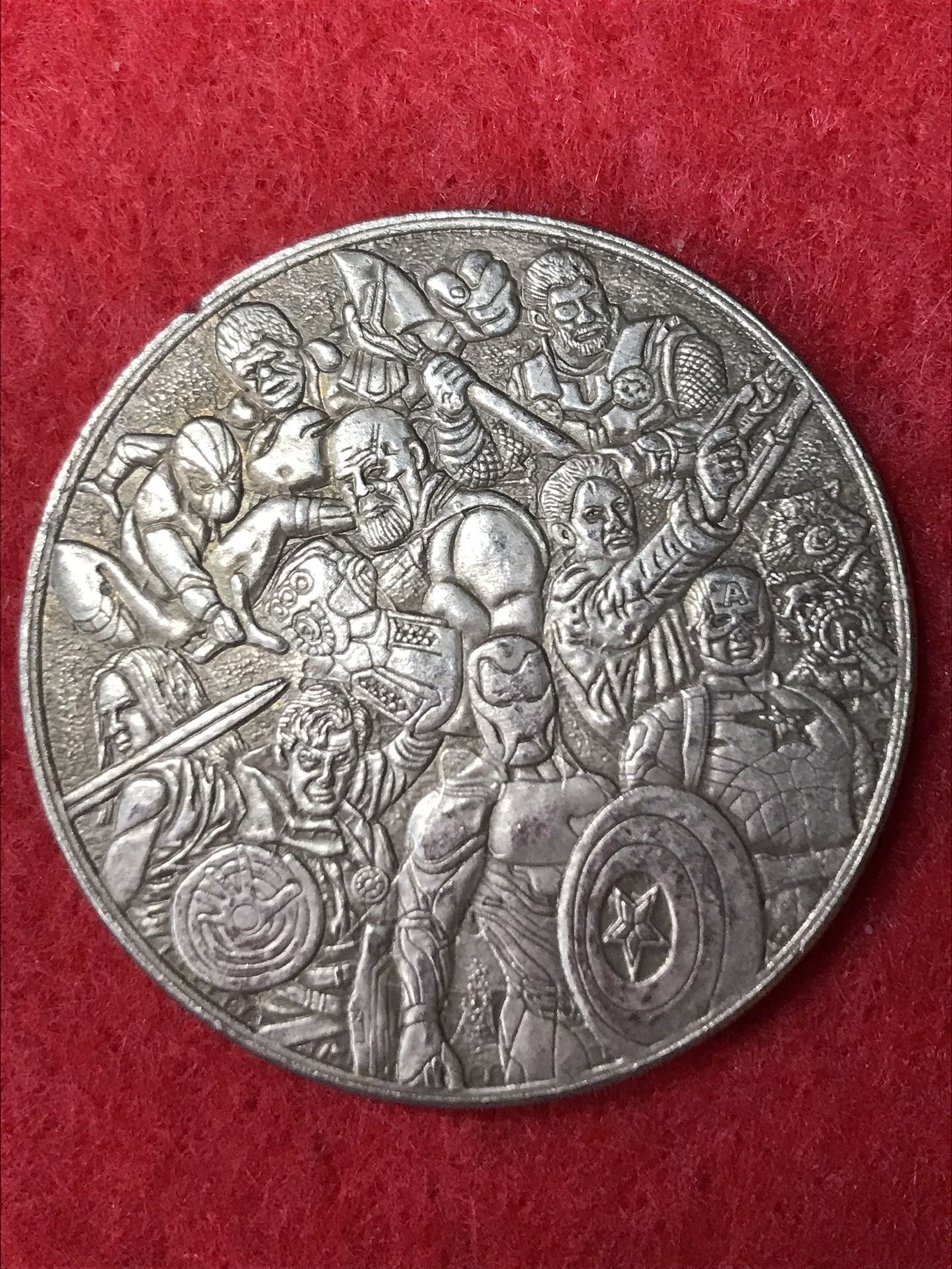 Avengers Coin. First $20 Offer Automatically Accepted. Shipped Same Day