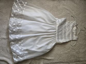 Girls White Dress