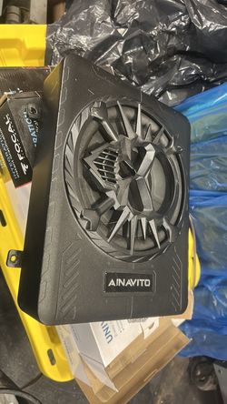 Powered under the seat, subwoofer 10 inch