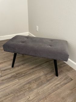Cushioned bench