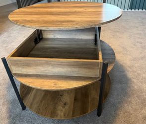 New Coffee Table with Hidden Compartment