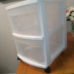 2 Drawer Storage Cart