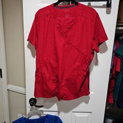 SCRUBS SET RED
