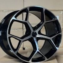 Audi A3 A4 A5 A6 Q3 Q5 19” New Blk Machine RS Style Rims Tires Pkg 