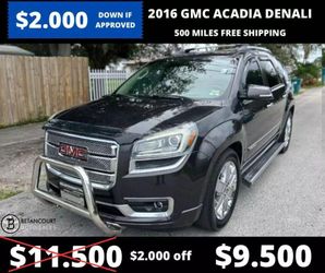 2016 GMC Acadia
