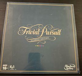 Brand New “Trivial Pursuit Classic Edition” Board Game
