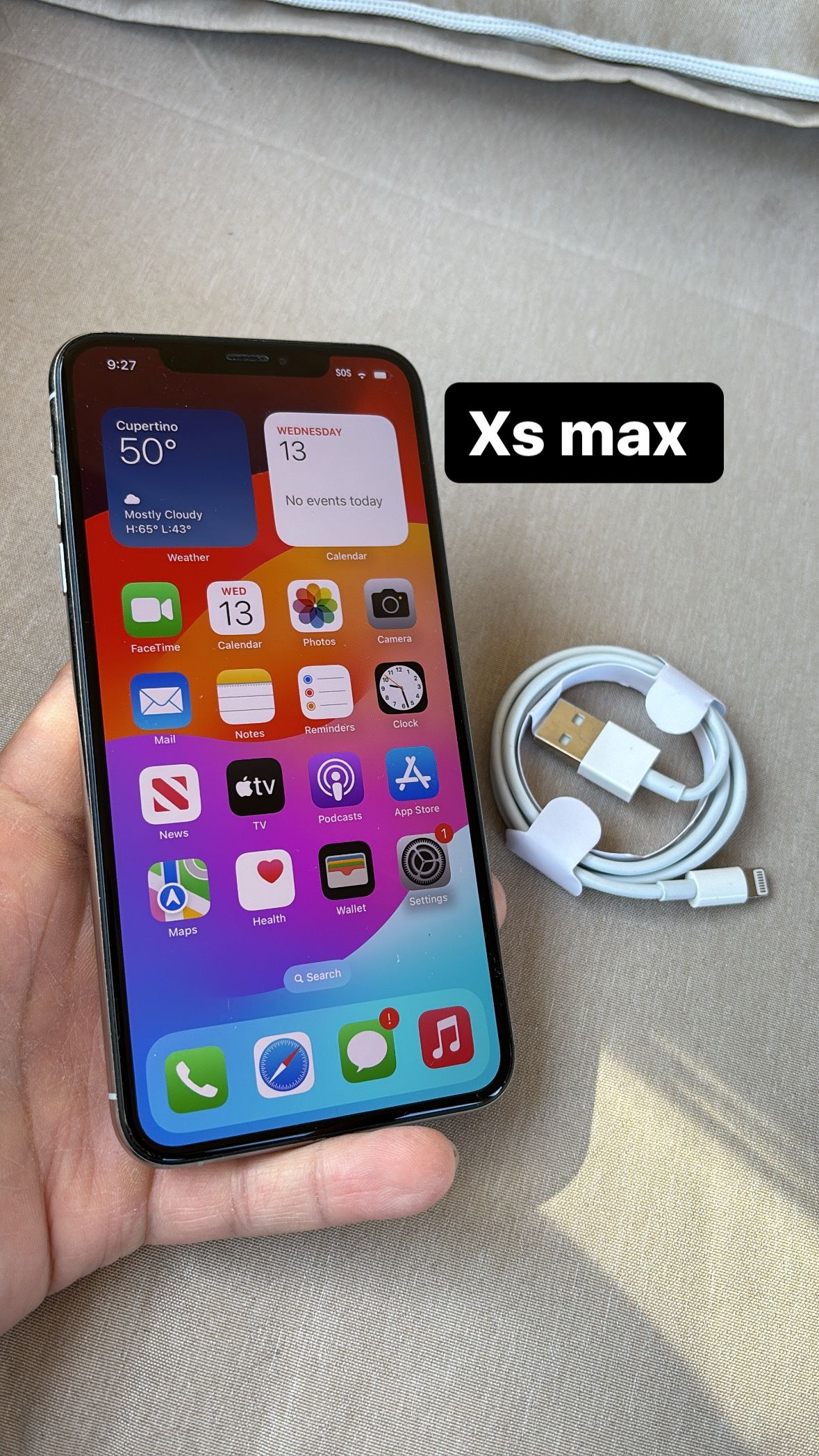 Iphone XS Max. Like New And Unlocked!