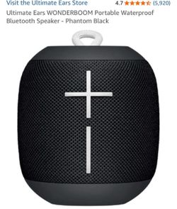 Ultimate Ears Bluetooth Portable Speaker
