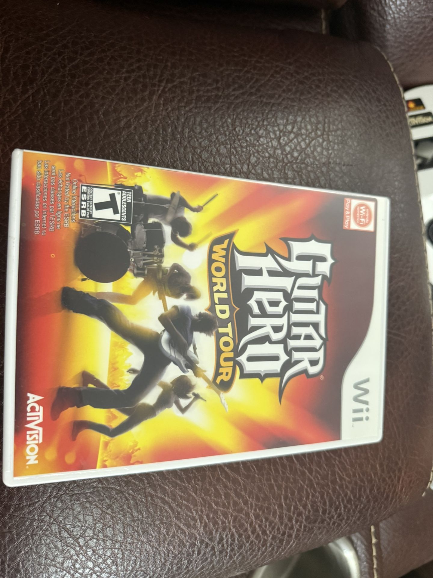 Guitar hero world tour wii game