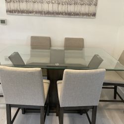 6 Chair Dining Table Set 