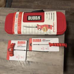 Bubba Fish Filet Bundle. New. 