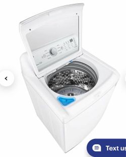 LG Top Load Washing Machine and Dryer White