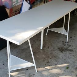 Ikea White Workstation / Desk