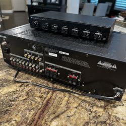 Stereo Receiver and Speaker Selection System