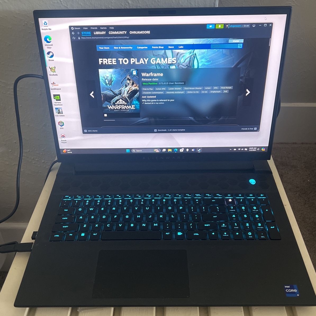 Alienware m18 Gaming Laptop