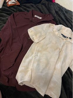 2 Men’s button ups