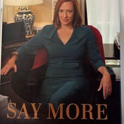 New Hard Cover Say More Book