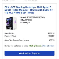 CLX - SET Gaming Desktop 