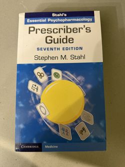 Stahl’s prescriber guide