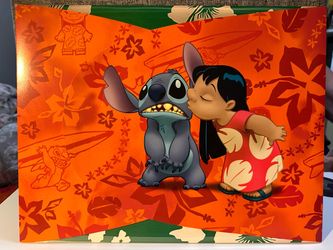 Disney Lilo & Stitch Pop-Up Art Print Lithograph
