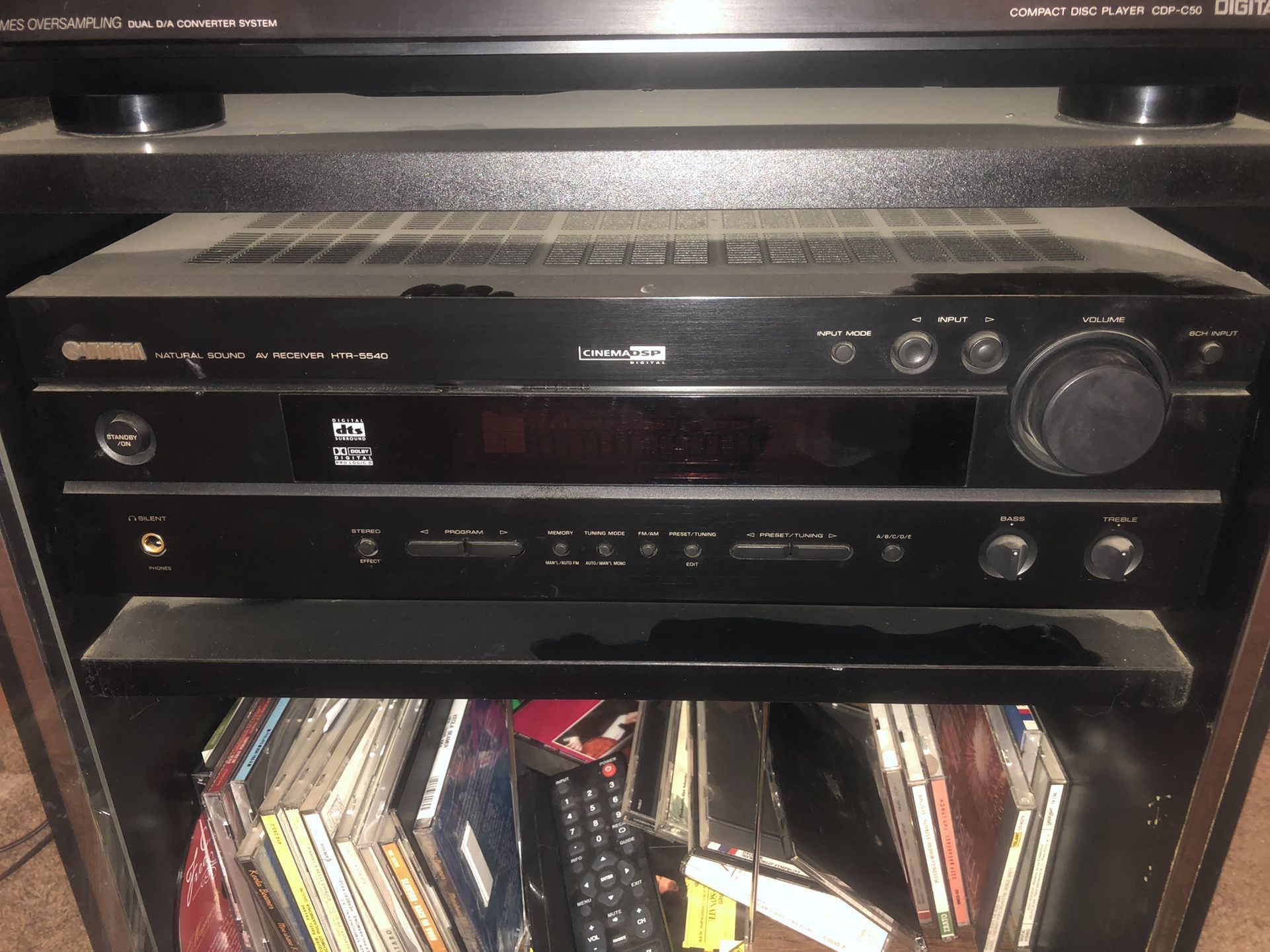 Stereo Components Record Player Vinyl Receiver