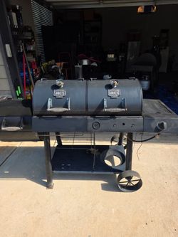 Oklahoma joe longhorn smoker no propane