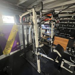Gold's Gym Squat Rack / Smith Machine / Functional Trainer