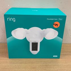 RING FLOODLIGHT CAM PLUS WIRED.
