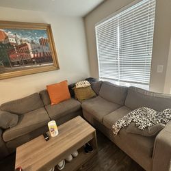 L Shaped Sectional Down Filled 