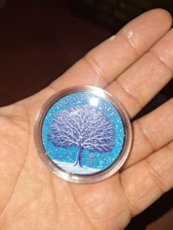 canadian  maple winter coin